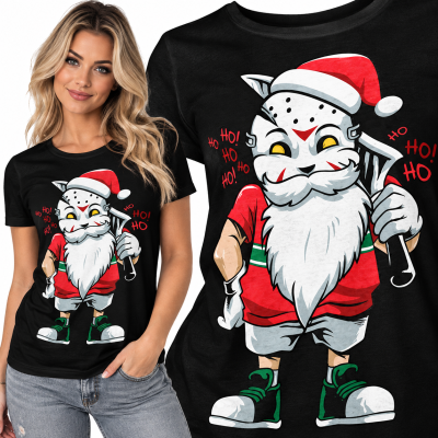 KOSZULKA DAMSKA ŚWIATECZNA  ANOTHER SANTA